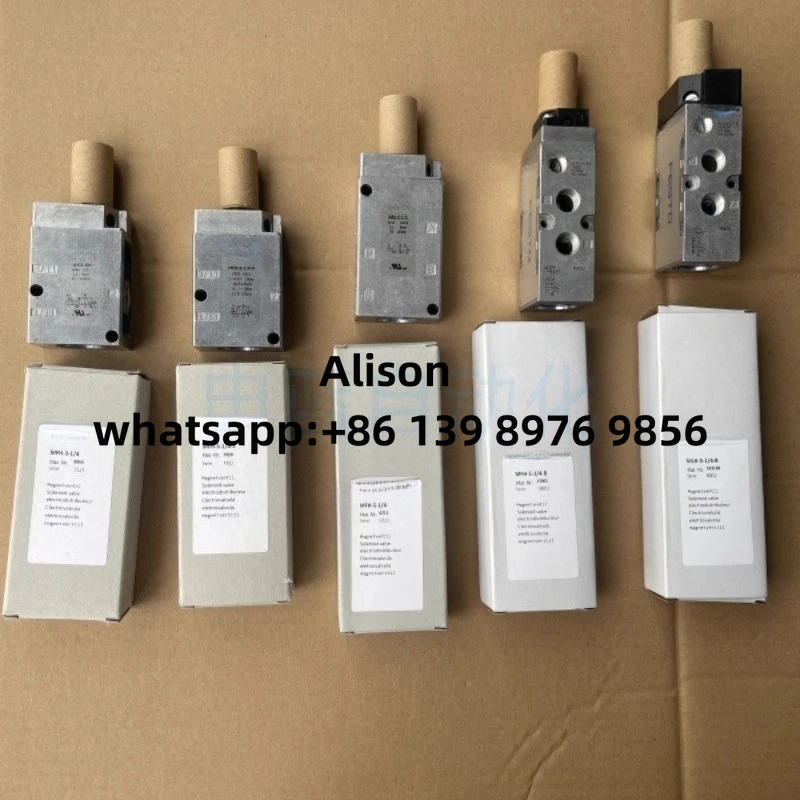 Solenoid valve MFH/JMFH/MLH/MVH/JMVH/VL- 3-5-1/8-1/4 - 1/2-3/8-S-B
Solenoid valve MFH/JMFH/MLH/MVH/JMVH/VL- 3-5-1/8-1/4 - 1/2-3/8-S-B