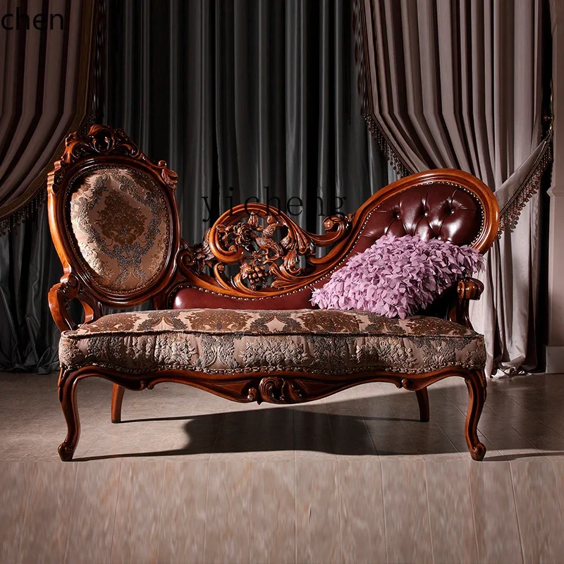 b7- European Style All Solid Wood Chaise Lounge Chair Home Living Room Sofa American Classical High-end Luxury Recliner
b7- European Style All Solid Wood Chaise Lounge Chair Home Living Room Sofa American Classical High-end Luxury Recliner