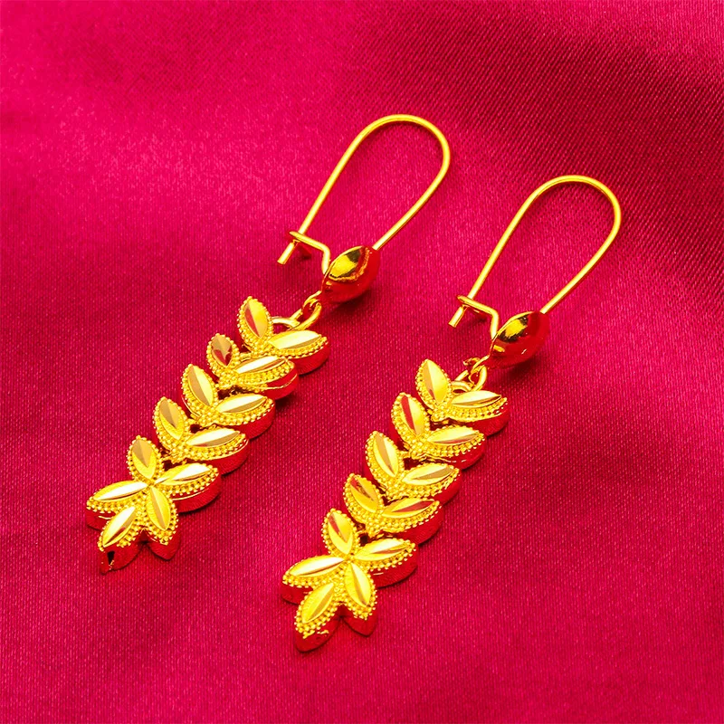 Vietnam What Skills Women's Wheat Earrings Necklace Women's Fashion Sand Accessories Jewellery Set Earrings
Vietnam What Skills Women's Wheat Earrings Necklace Women's Fashion Sand Accessories Jewellery Set Earrings