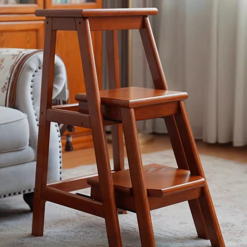 Household folding solid wood ladder stool tenon and mortise ladder two-step ladder stool dual-purpose multi-functional
Household folding solid wood ladder stool tenon and mortise ladder two-step ladder stool dual-purpose multi-functional