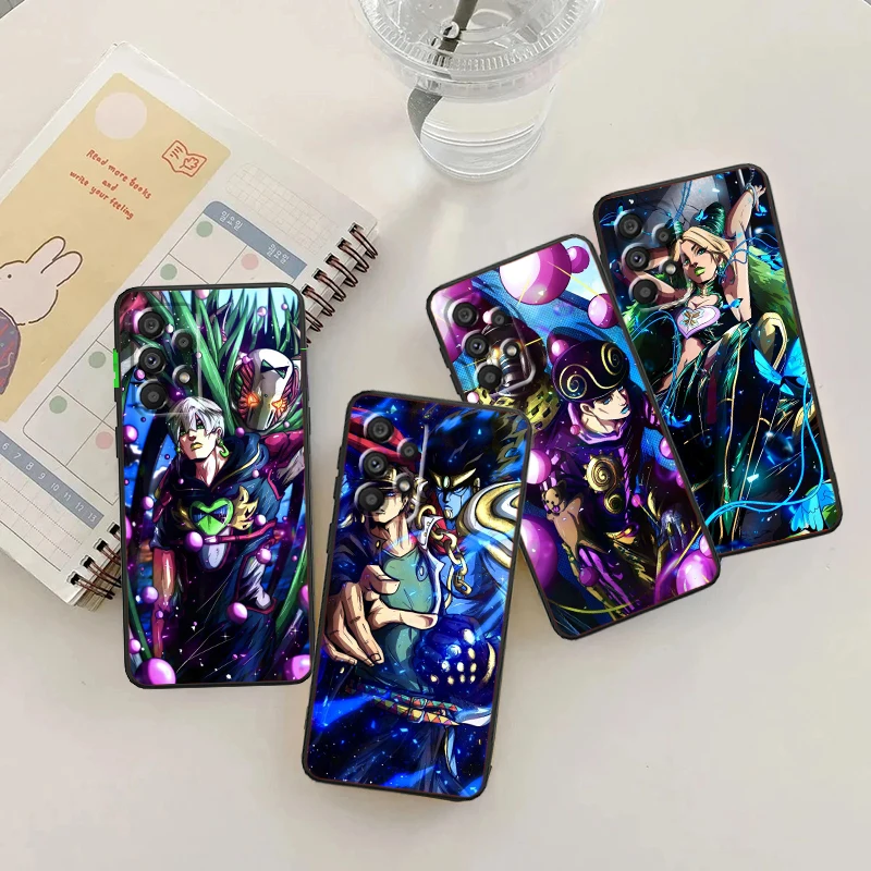 Cool Cute J-JoJos Bizarre Adventure For Samsung A53 A52 A33 A32 A51 A71 A21S A13 A73 A55 A22 A23 A35 A72 A54 A12 5G Black Funda
Cool Cute J-JoJos Bizarre Adventure For Samsung A53 A52 A33 A32 A51 A71 A21S A13 A73 A55 A22 A23 A35 A72 A54 A12 5G Black Funda
