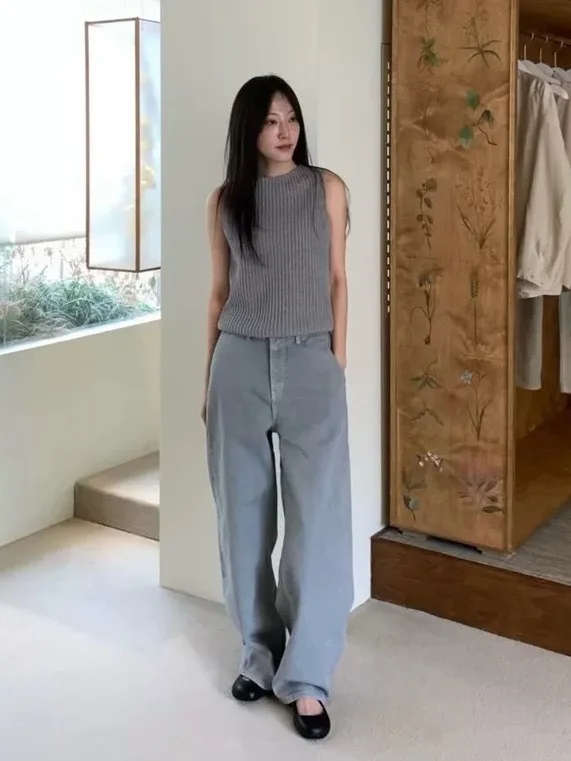 Slim Straight Leg High Waist Cotton Jeans Women's Casual Color Spring Summer New Style High Waist Trousers
Slim Straight Leg High Waist Cotton Jeans Women's Casual Color Spring Summer New Style High Waist Trousers
