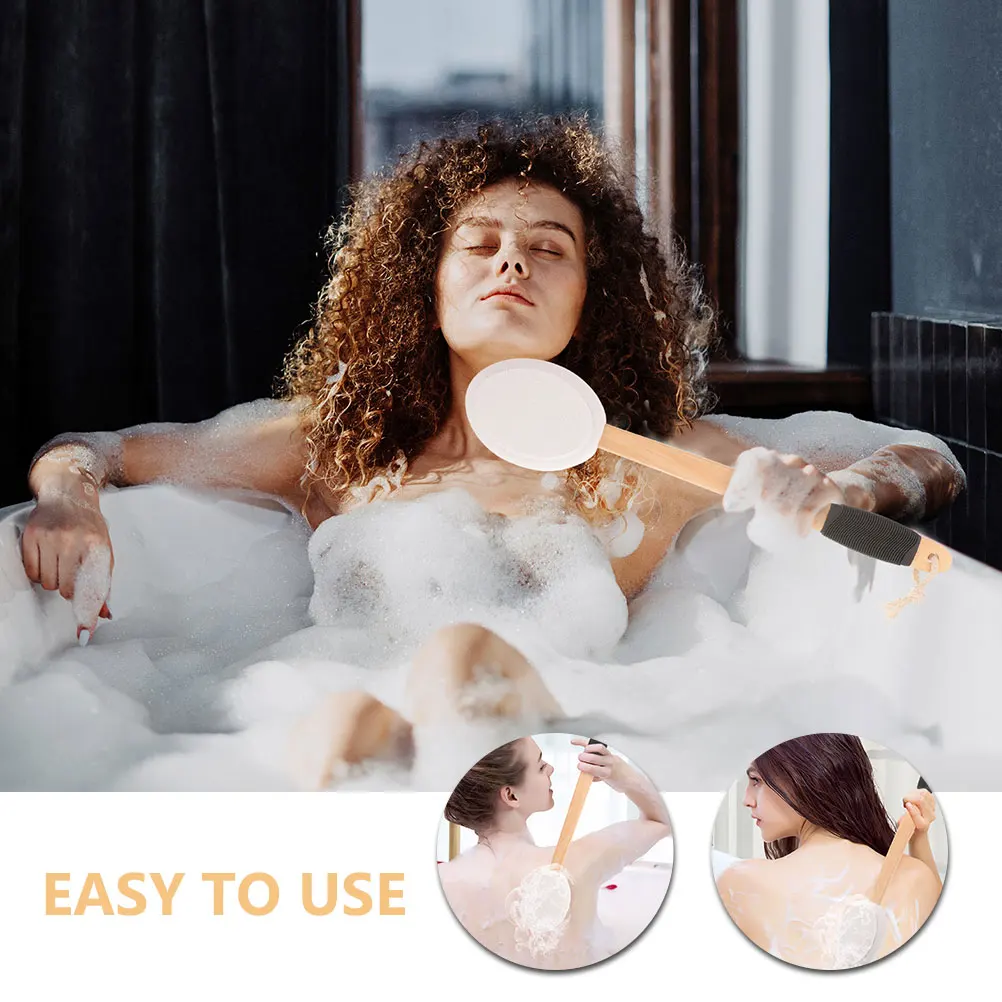 Anti Slip Brush Set Back Lotion Applicator Cream Lotion Back Applicator Medicine Shower Sponge Long Handle Replacement Heads
Anti Slip Brush Set Back Lotion Applicator Cream Lotion Back Applicator Medicine Shower Sponge Long Handle Replacement Heads