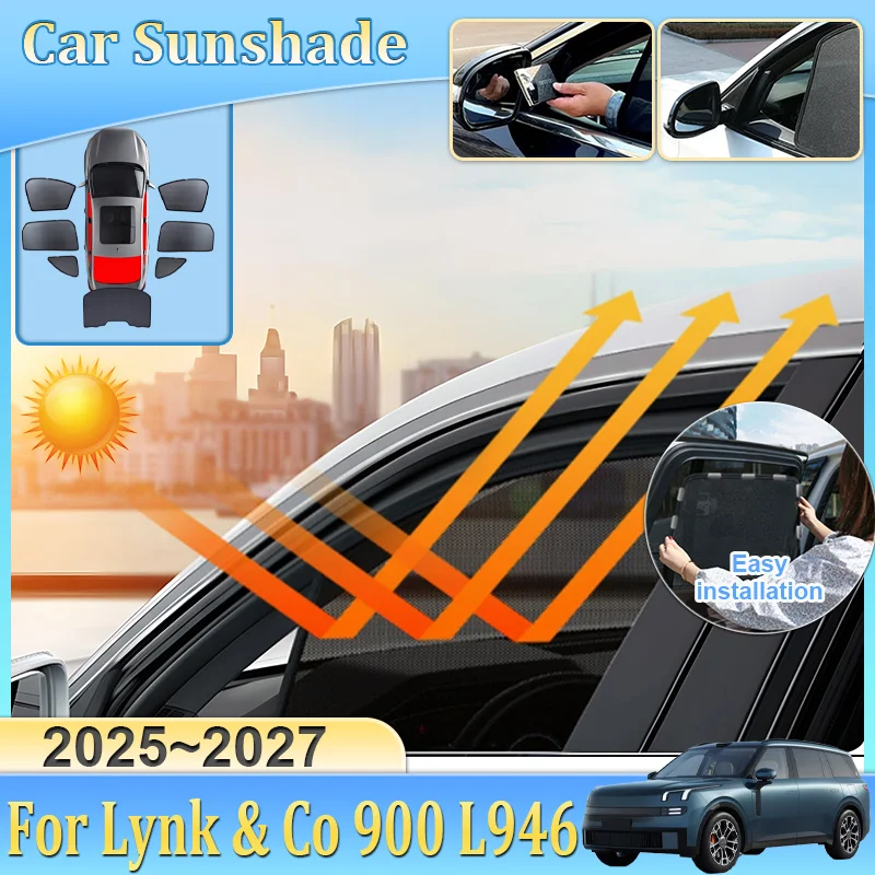 Сетчатый солнцезащитный экран для Lynk & Co 900 L946 2025 2026 2027: затемняющая сетка, блокирующая УФ-лучи, для лобового стекла, автомобильные аксессуары
Сетчатый солнцезащитный экран для Lynk & Co 900 L946 2025 2026 2027: затемняющая сетка, блокирующая УФ-лучи, для лобового стекла, автомобильные аксессуары