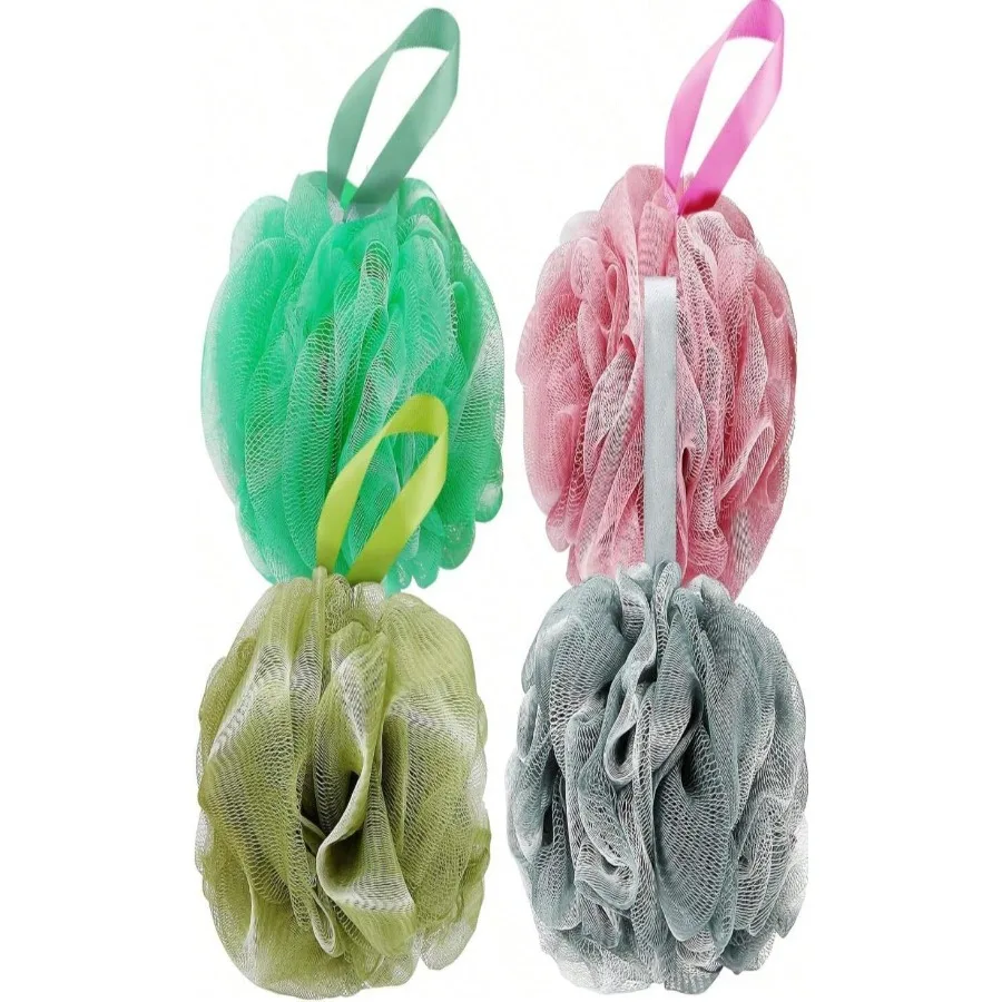 DadyMart Bath Shower Loofah Sponge 60g Bath Mesh Pouf Shower Ball Body Scrubber Exfoliating Bath Sponge For Women And Men, Set
DadyMart Bath Shower Loofah Sponge 60g Bath Mesh Pouf Shower Ball Body Scrubber Exfoliating Bath Sponge For Women And Men, Set