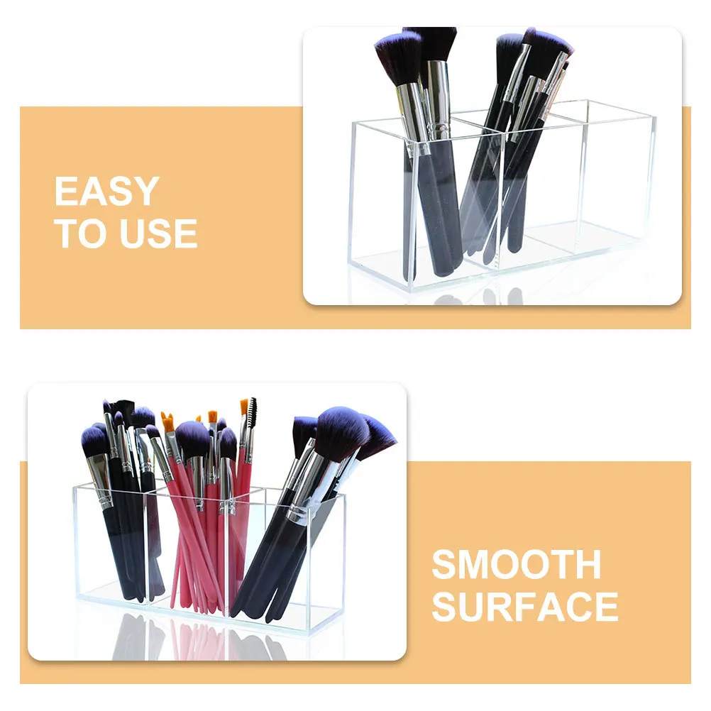 2Pcs Acrylic Pen Holder Desktop Organizer Smooth Surface Storage Bucket for Pens Makeup Brushes Cosmetics Desk Pencil Holder
2Pcs Acrylic Pen Holder Desktop Organizer Smooth Surface Storage Bucket for Pens Makeup Brushes Cosmetics Desk Pencil Holder