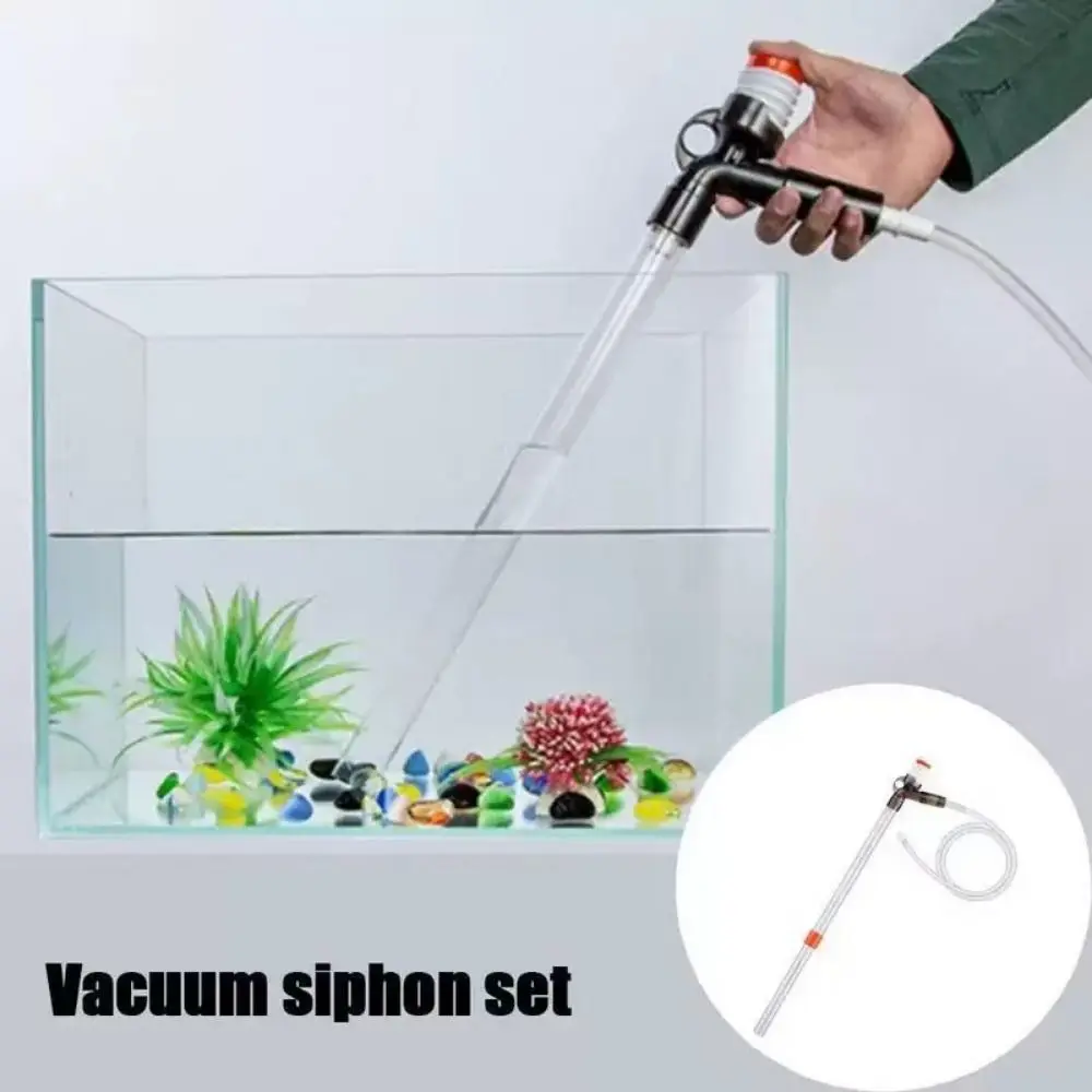 Semi-Automatic Aquarium Water Changer Pneumatic Adjustable Water Flow Aquarium Gravel Cleaner Durable Long Hose
Semi-Automatic Aquarium Water Changer Pneumatic Adjustable Water Flow Aquarium Gravel Cleaner Durable Long Hose