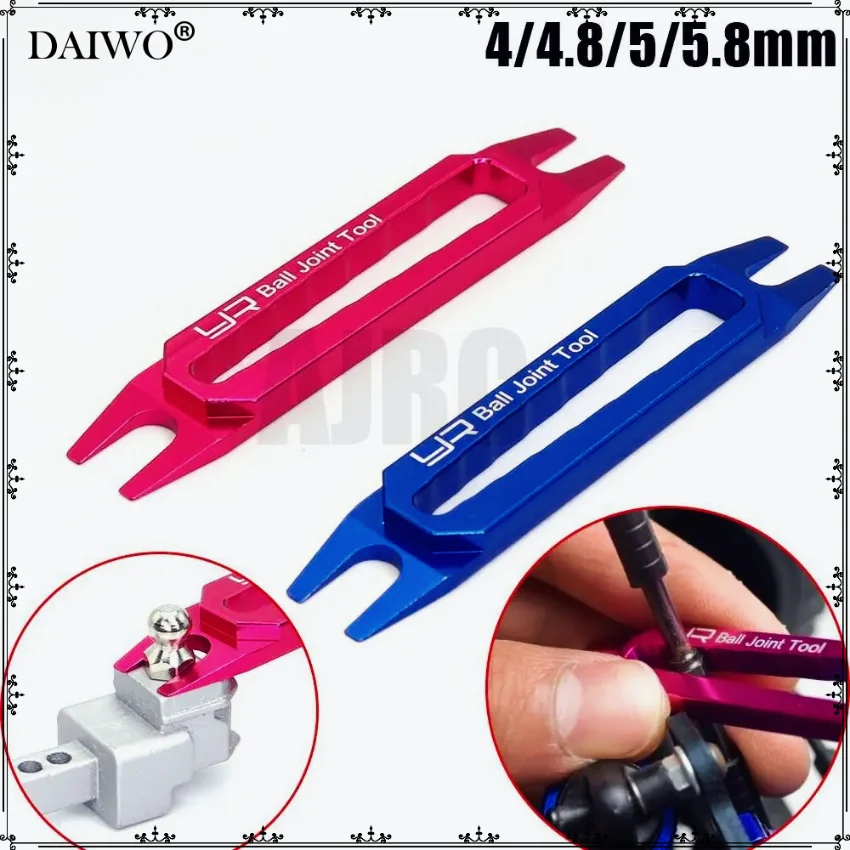 Yeah Racing Aluminum Ball End Remover Tie Rod Adjustment Tool for Traxxas Trx4 Axial Scx10 4 4.8 5 5.8 6mm Ball End Rc Car Parts
Yeah Racing Aluminum Ball End Remover Tie Rod Adjustment Tool for Traxxas Trx4 Axial Scx10 4 4.8 5 5.8 6mm Ball End Rc Car Parts