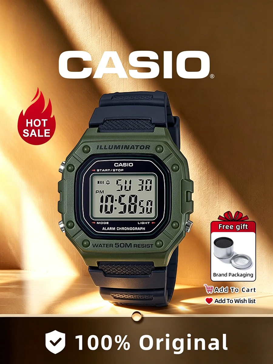 CASIO Men's Quartz Watch Olive Green Case Chronograph Resin Strap Rugged Tactical Wristwatch for Outdoor Hiking Daily Casual
CASIO Men's Quartz Watch Olive Green Case Chronograph Resin Strap Rugged Tactical Wristwatch for Outdoor Hiking Daily Casual
