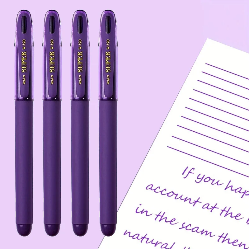 3pcs Purple Gel Pens 1.0mm Purple Ink Quick Dry Ballpoint Pen for School Office Writing Stationery
3pcs Purple Gel Pens 1.0mm Purple Ink Quick Dry Ballpoint Pen for School Office Writing Stationery