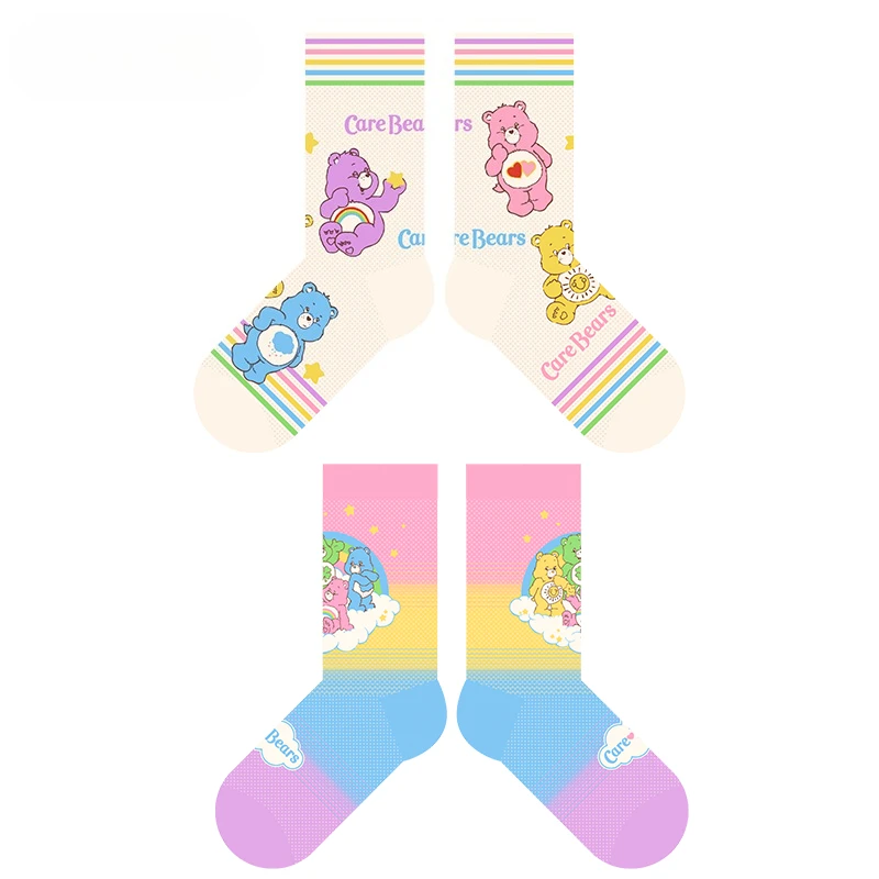 New Hot Selling Cute Care Bears Girl's Middle Socks Breathable Cartoon Tube Funny Middle Sock Ladies Bear Pattern Socks Gifts
New Hot Selling Cute Care Bears Girl's Middle Socks Breathable Cartoon Tube Funny Middle Sock Ladies Bear Pattern Socks Gifts