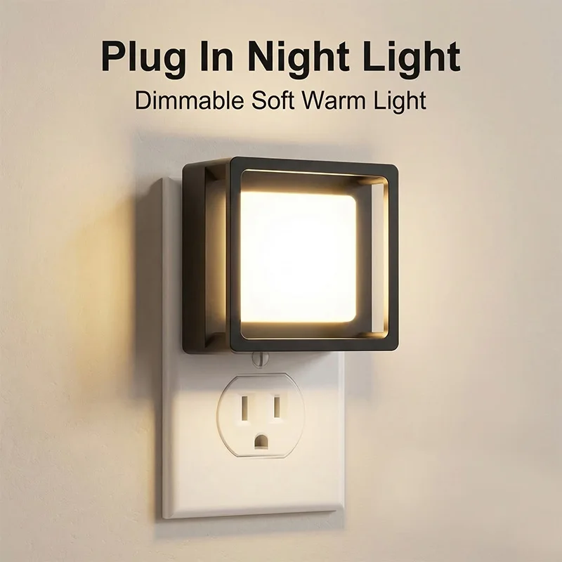 Dimmable LED Plug in Night Light with Dusk to Dawn Sensor Smart Warm White Nightlight for Kids Bedroom Bathroom Hallway Stairs
Dimmable LED Plug in Night Light with Dusk to Dawn Sensor Smart Warm White Nightlight for Kids Bedroom Bathroom Hallway Stairs