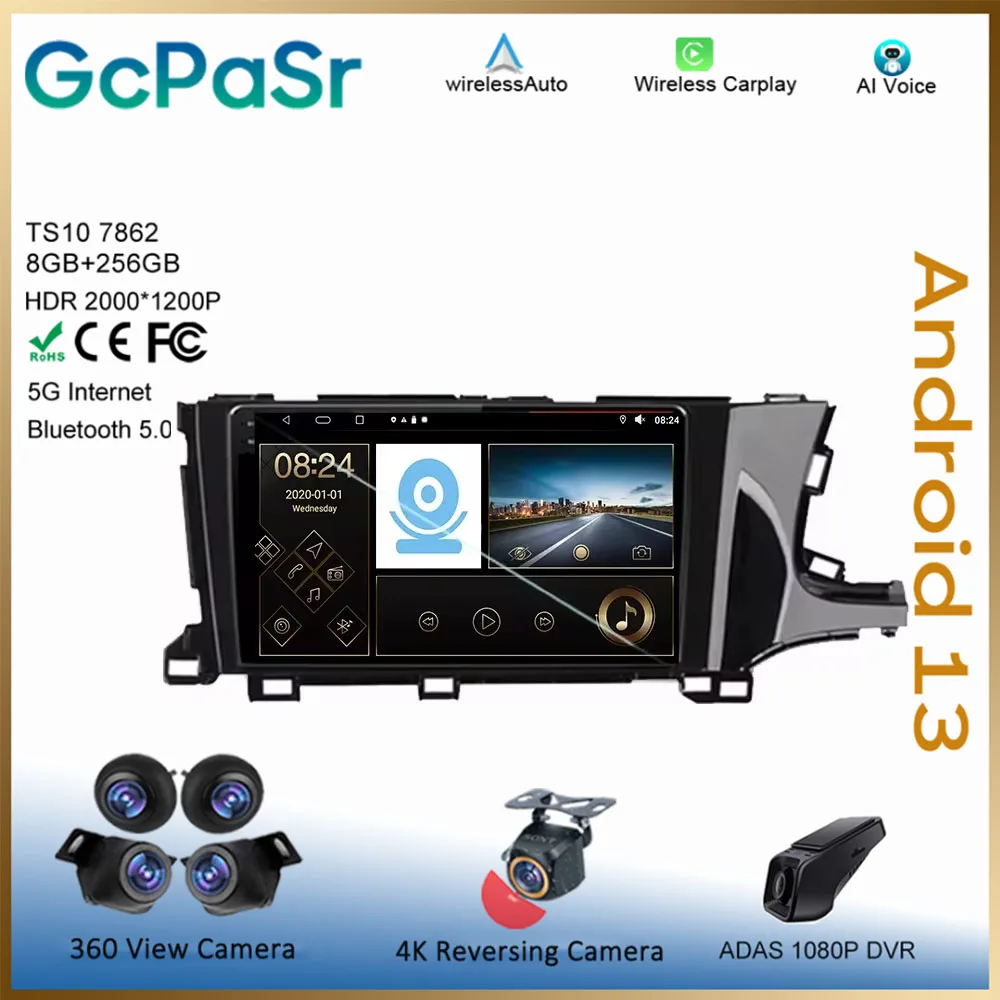 Auto Player Android For Honda Shuttle 2 2015 - 2020 Head Unit 7862 Carplay Radio Navigation Multimedia WIFI GPS Screen Cam Dash
Auto Player Android For Honda Shuttle 2 2015 - 2020 Head Unit 7862 Carplay Radio Navigation Multimedia WIFI GPS Screen Cam Dash
