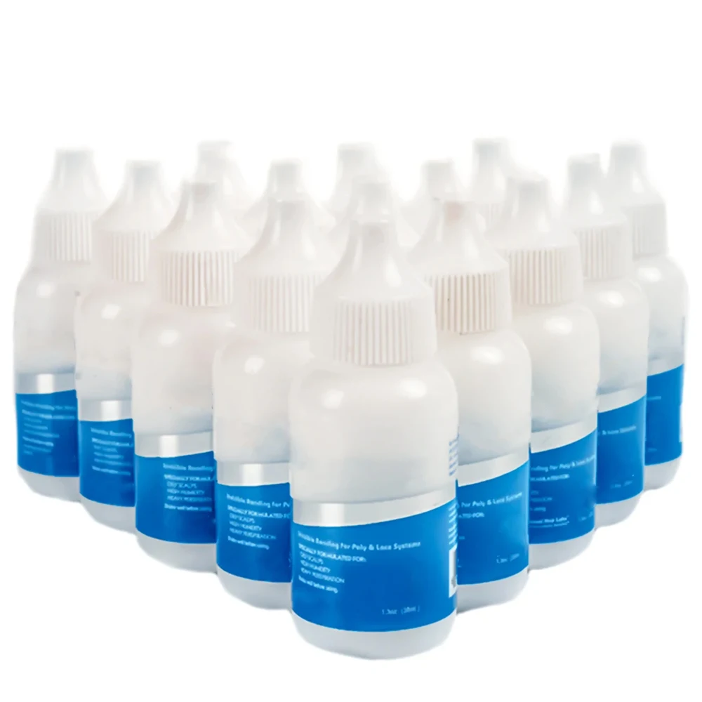 15PCS Waterproof Glue For Lace Front Wig/Toupee/Closure/Hair Extension 38ml Strong Hold and Remover Super Bonding Adhesive Glue
15PCS Waterproof Glue For Lace Front Wig/Toupee/Closure/Hair Extension 38ml Strong Hold and Remover Super Bonding Adhesive Glue