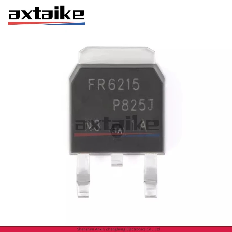 10PCS FR6215 IRFR6215 IRFR6215PBF IRFR6215TRPBF TO-252-2 DPAK SMD 13A 150V 110W P-Channel MOSFET Transistor
10PCS FR6215 IRFR6215 IRFR6215PBF IRFR6215TRPBF TO-252-2 DPAK SMD 13A 150V 110W P-Channel MOSFET Transistor