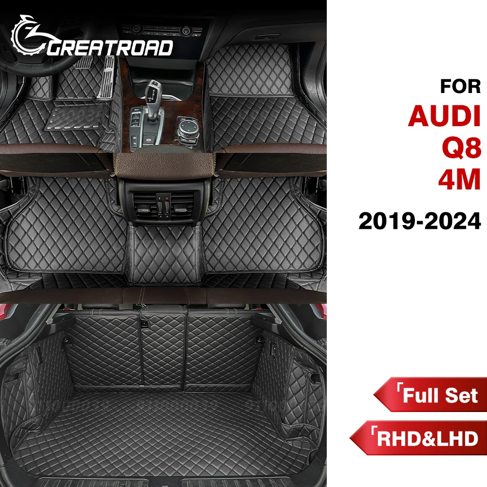 Автомобильные коврики и коврики для багажника для Audi Q8 4M 2019-2024 2023 2022 2021 20, автомобильные подставки под ножки под заказ, автомобильный коврик, аксессуары для интерьера
Автомобильные коврики и коврики для багажника для Audi Q8 4M 2019-2024 2023 2022 2021 20, автомобильные подставки под ножки под заказ, автомобильный коврик, аксессуары для интерьера