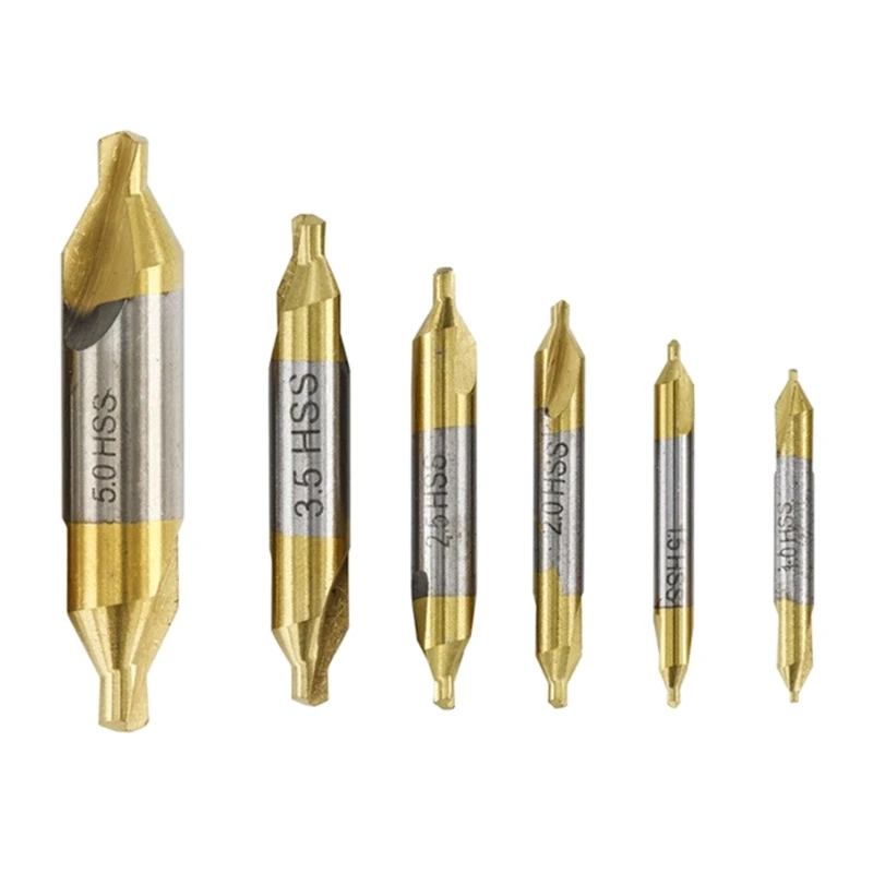 Center Drill Bit 6mm Shank Hole Cutter Metal Drill Bit 60 Degrees Drill Bits TOP ones
Center Drill Bit 6mm Shank Hole Cutter Metal Drill Bit 60 Degrees Drill Bits TOP ones