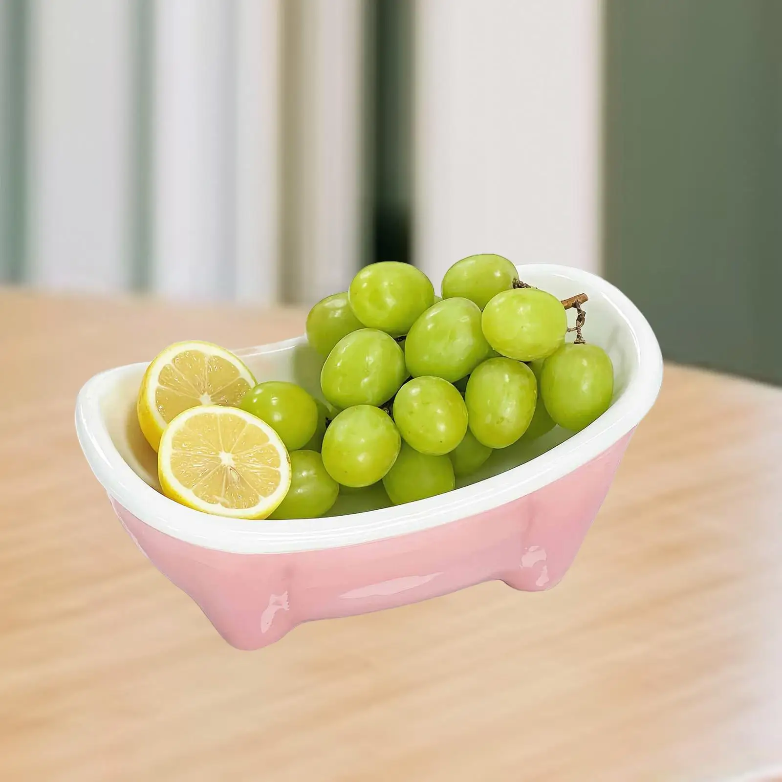 Bathtub-shaped Fruit Plate Large Capacity Elegant Organization Fruit Dish for Party Household Dining Table Living Room Dessert
Bathtub-shaped Fruit Plate Large Capacity Elegant Organization Fruit Dish for Party Household Dining Table Living Room Dessert