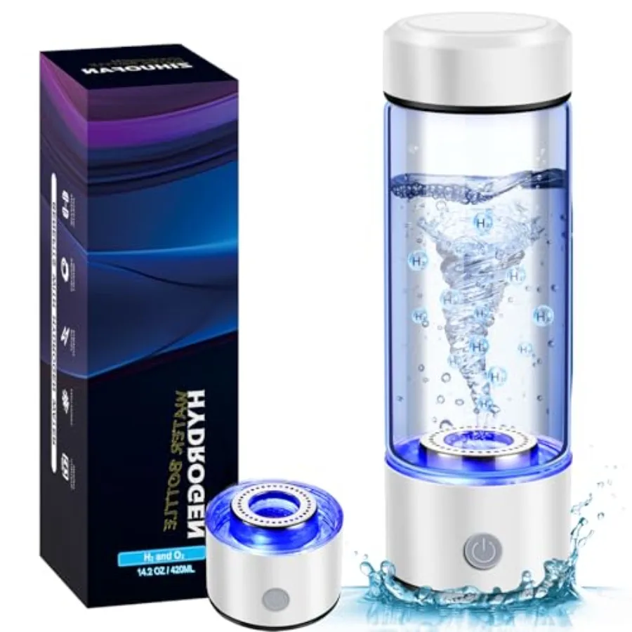 Hydrogen Water Bottle White
Hydrogen Water Bottle White