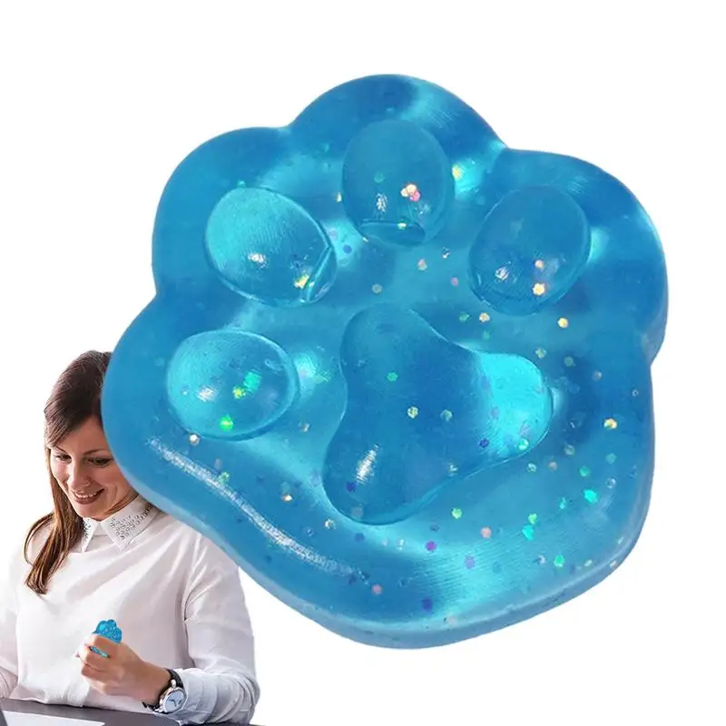 Cat Paw Stress Ball Paw Shape Soft & Stretchy Toy Squeeze Stress Hand Toy For Kids And Adults Slow Rebound Toy Fidget Toys
Cat Paw Stress Ball Paw Shape Soft & Stretchy Toy Squeeze Stress Hand Toy For Kids And Adults Slow Rebound Toy Fidget Toys