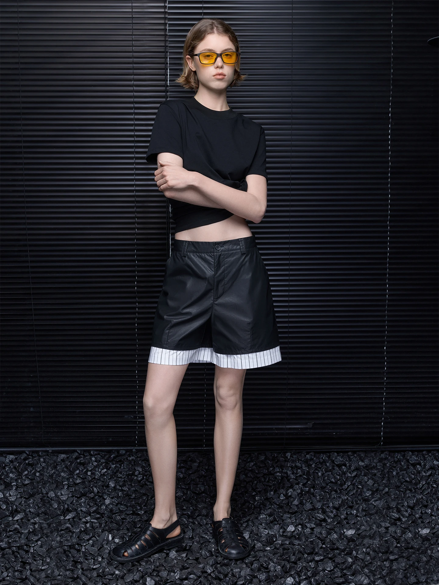 Color Block Casual Pants Shorts Women's Summer New Loose Five-Point Design Sense Unique Street Style Cotton Straight Leg Pants
Color Block Casual Pants Shorts Women's Summer New Loose Five-Point Design Sense Unique Street Style Cotton Straight Leg Pants