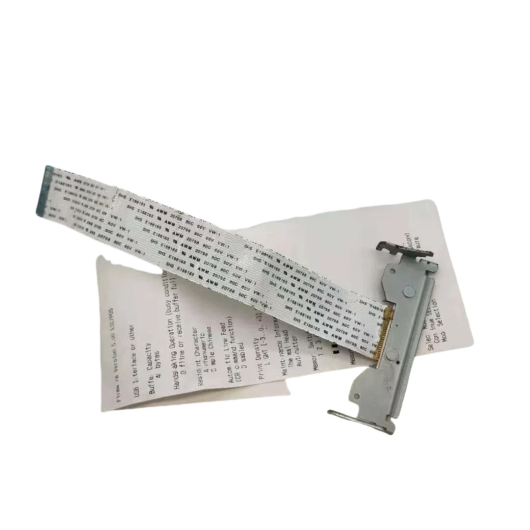 Оригинальная печатающая головка для USB-термопринтера Epson T82ii TM-T82ii Чековый принтер POSPrinter M267A
Оригинальная печатающая головка для USB-термопринтера Epson T82ii TM-T82ii Чековый принтер POSPrinter M267A