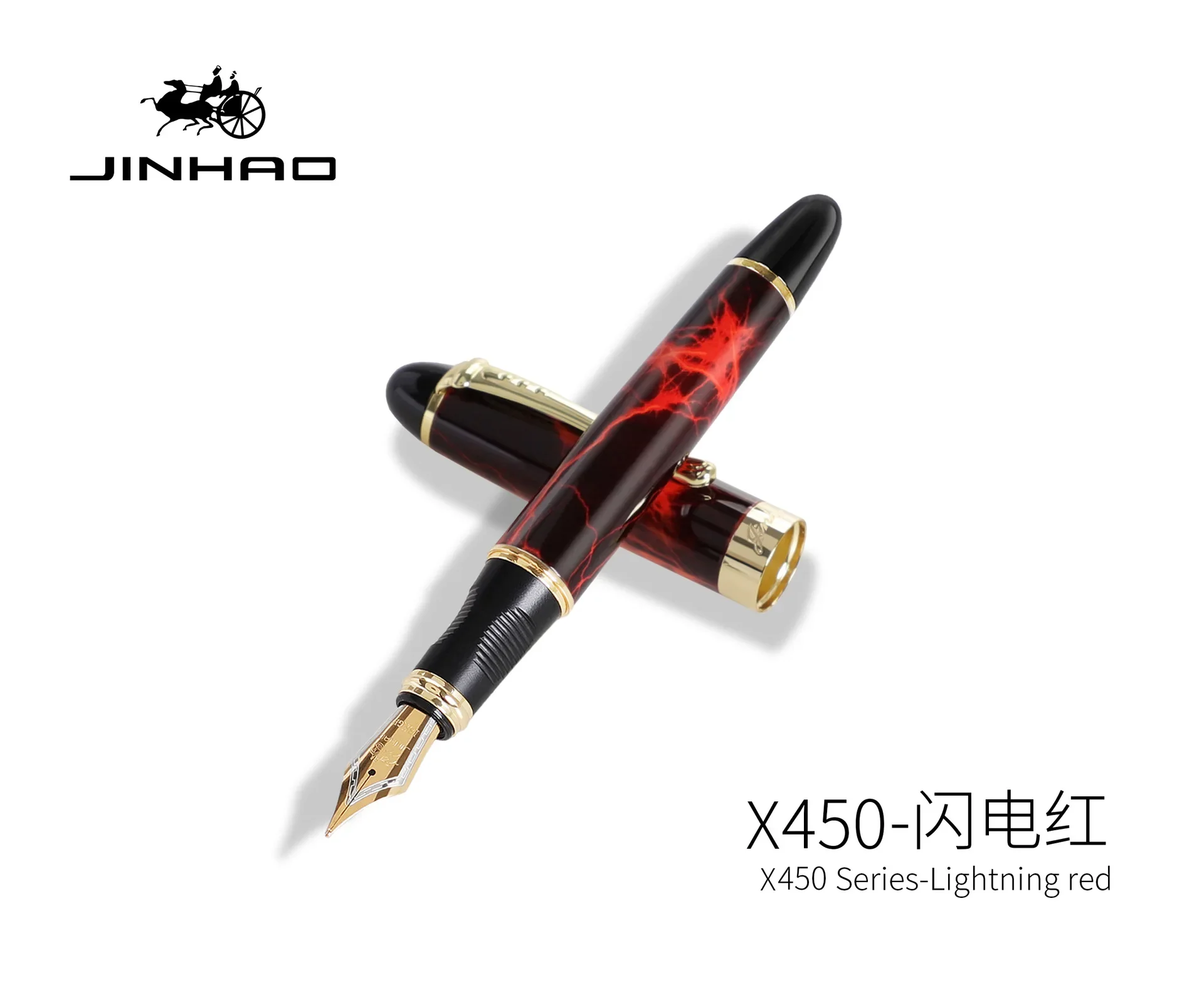 High Quality Brand Jinhao X450 METAL Fountain Pen Blue Green Golden Ink Pen Office School Supplies Writing Gift
High Quality Brand Jinhao X450 METAL Fountain Pen Blue Green Golden Ink Pen Office School Supplies Writing Gift