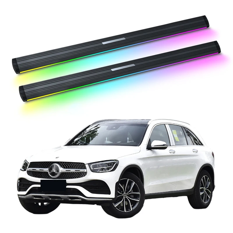 Automatic Electric Power Side Step Running Board Neon Led Light for Mercedes-Benz GLC coupe 2016-2019 2020-2023
Automatic Electric Power Side Step Running Board Neon Led Light for Mercedes-Benz GLC coupe 2016-2019 2020-2023