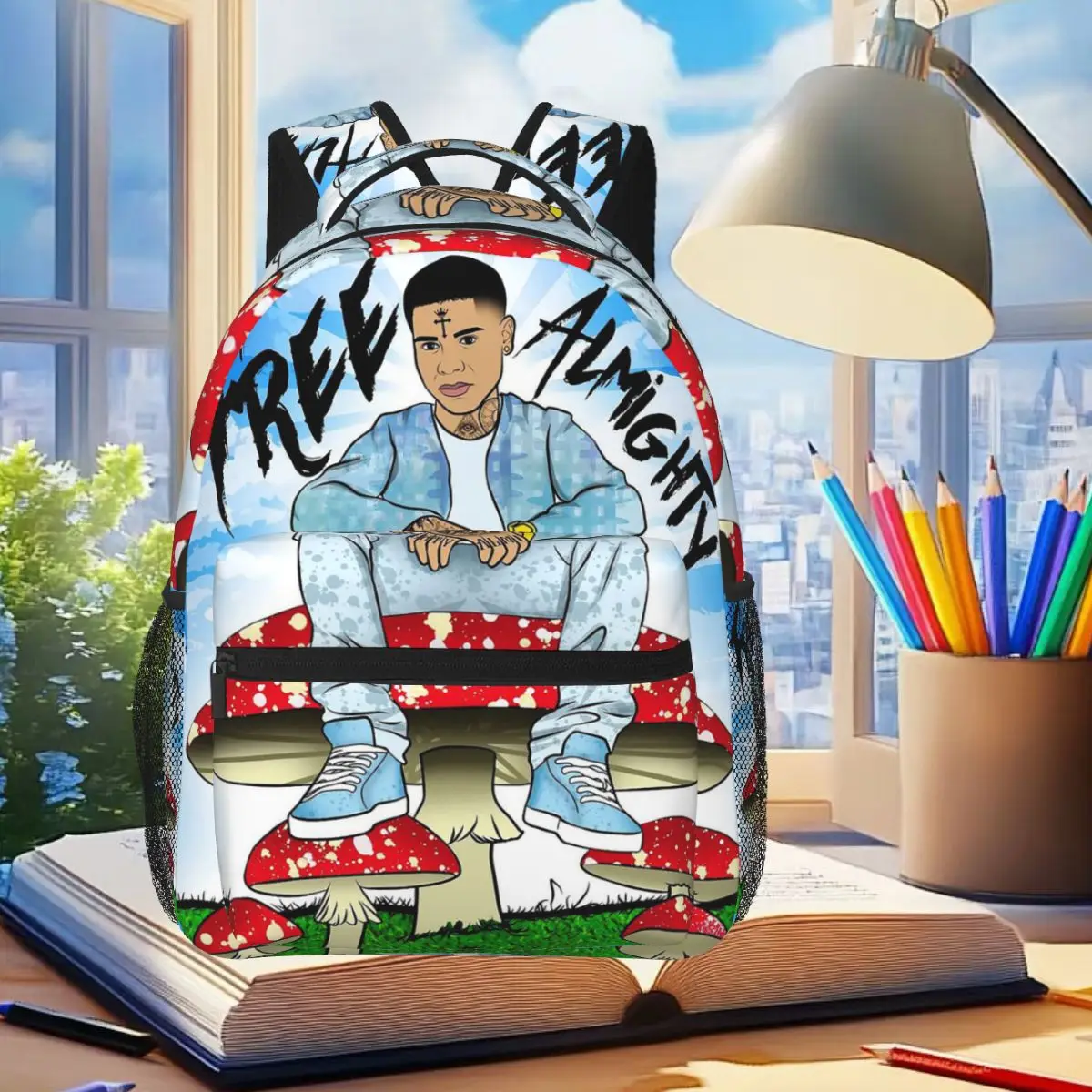 Hot Rapper Almighty Tour Graphic Backpack Student Boys Girls BookBag Kids School Bag Laptop Shoulder Bags for Men Women
Hot Rapper Almighty Tour Graphic Backpack Student Boys Girls BookBag Kids School Bag Laptop Shoulder Bags for Men Women