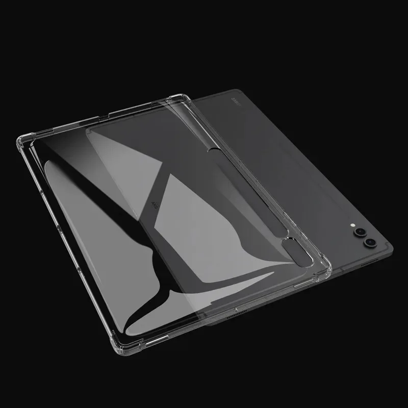 For Samsung Tab S10 Plus 12.4 inch Case SM-X820 X826B TPUTransparent Silicon Soft Cover For Galaxy Tab S7 Plus FE S8 Plus Case
For Samsung Tab S10 Plus 12.4 inch Case SM-X820 X826B TPUTransparent Silicon Soft Cover For Galaxy Tab S7 Plus FE S8 Plus Case