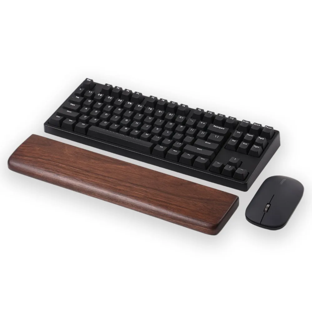 Black Walnut Keyboard Wrist Rest Relieve Hand Fatigue Custom Natural Woode Office Ergonomic Hand Rest for Mechanical Keyboard
Black Walnut Keyboard Wrist Rest Relieve Hand Fatigue Custom Natural Woode Office Ergonomic Hand Rest for Mechanical Keyboard
