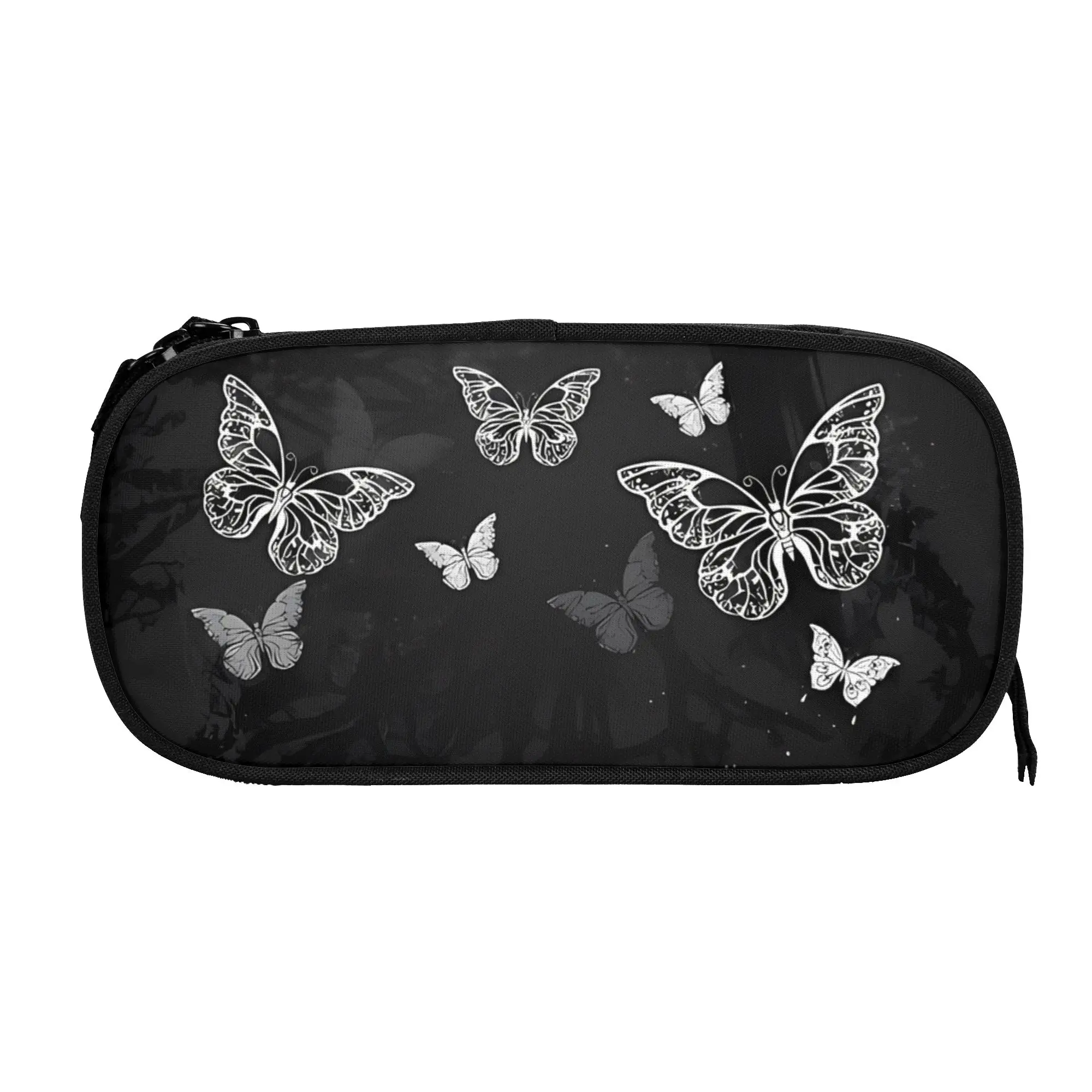 1 piece Lightweight Butterflies Drawn In Chalk Pencil Case Teen Pen Bag Blackboard Elements School Pencil Pouch Stationery Bag
1 piece Lightweight Butterflies Drawn In Chalk Pencil Case Teen Pen Bag Blackboard Elements School Pencil Pouch Stationery Bag