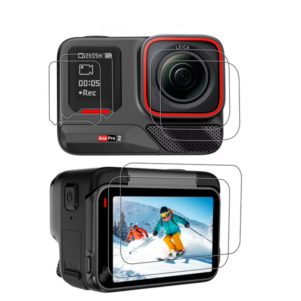 For Insta360 Ace Pro2 Screen Protection 9H Tempered Glass Film Scratch-resistant Explosion-proof Protective Film Accessories
For Insta360 Ace Pro2 Screen Protection 9H Tempered Glass Film Scratch-resistant Explosion-proof Protective Film Accessories