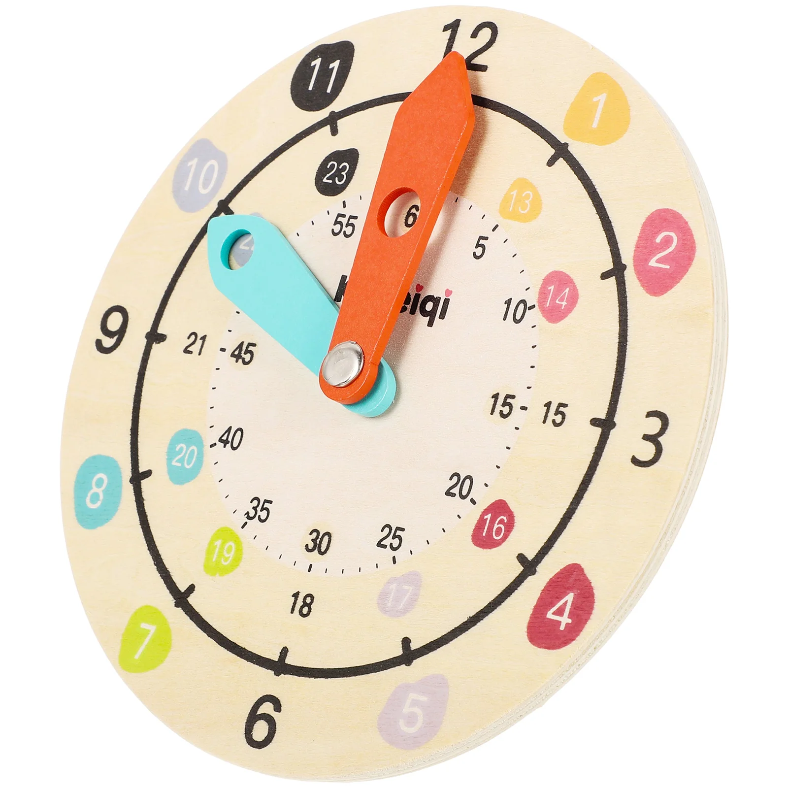 Math Learning Clock Educational Wall Teaching Simulated Clocks for Kids Wooden Preschool
Math Learning Clock Educational Wall Teaching Simulated Clocks for Kids Wooden Preschool
