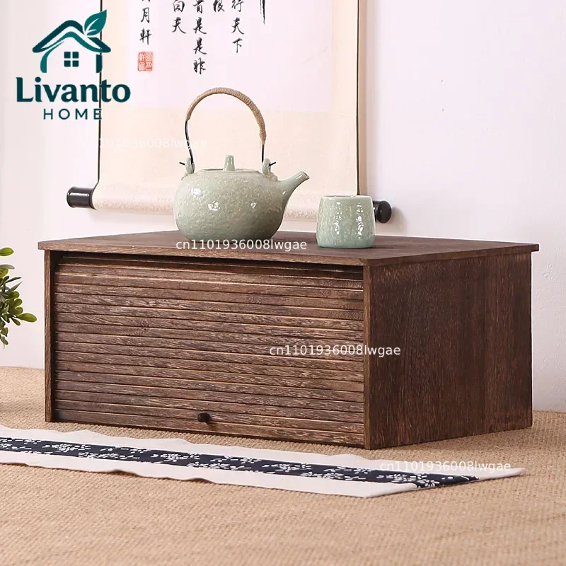 Chinese Pu'er Tea Storage Cabinet with Rolling Shutter Door Teahouse Cup Rack Elegant Solid Wood Dustproof
Chinese Pu'er Tea Storage Cabinet with Rolling Shutter Door Teahouse Cup Rack Elegant Solid Wood Dustproof