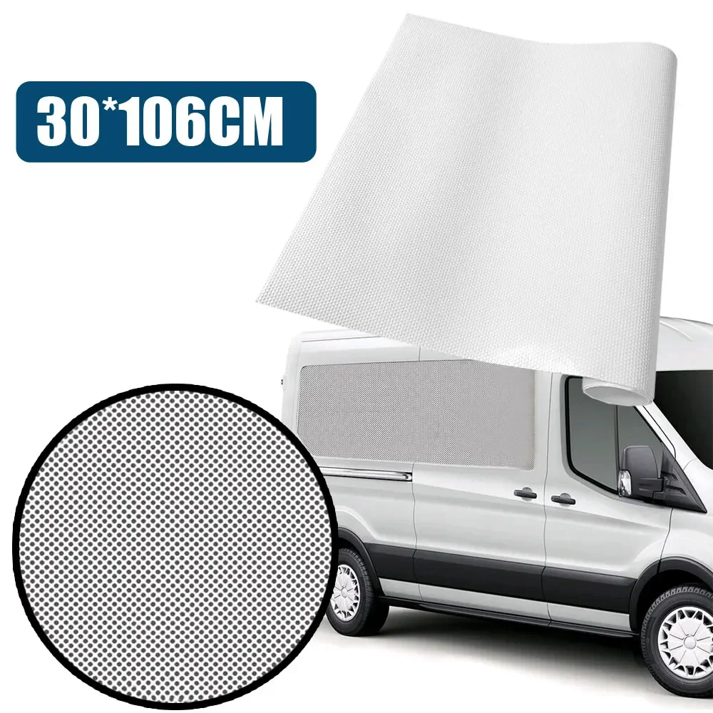 DIY Car Headlight Stickers Sun Shades Protection Window Cover Black One Way Vision Sunshade Side Window Shield with Small Holes
DIY Car Headlight Stickers Sun Shades Protection Window Cover Black One Way Vision Sunshade Side Window Shield with Small Holes