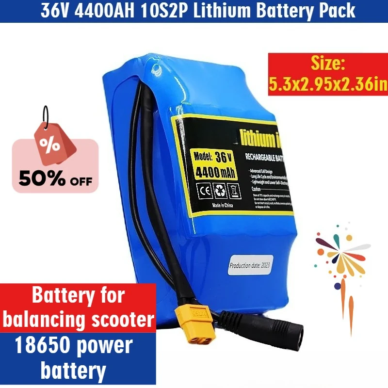 Parallel Cable & 36V 4.4Ah Battery Pack for Xiaomi M365 1S Pro Mi3 Ninebot , Expansion Accessories for Extended Riding Range
Parallel Cable & 36V 4.4Ah Battery Pack for Xiaomi M365 1S Pro Mi3 Ninebot , Expansion Accessories for Extended Riding Range