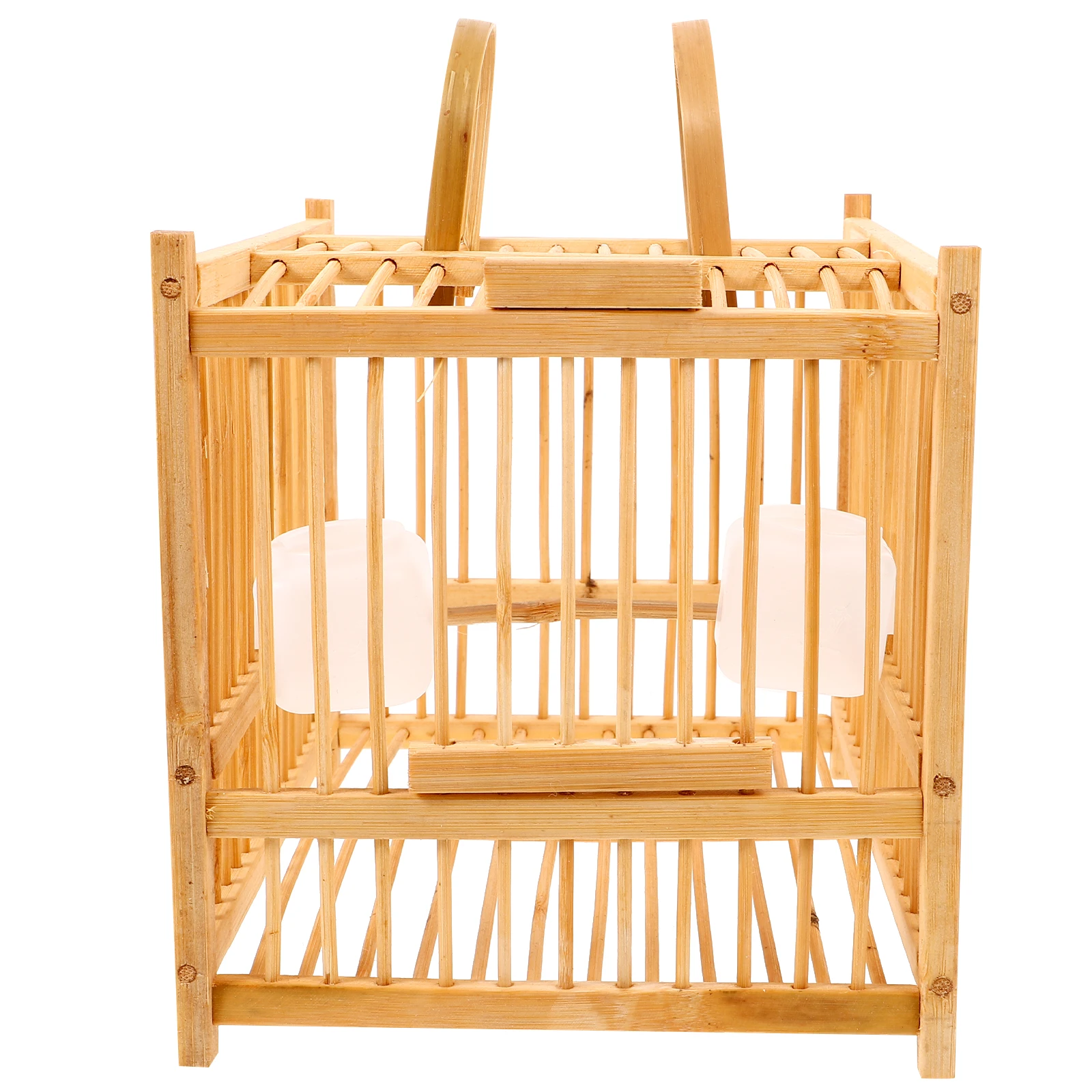 Double Layer Bamboo Bird Cage for Small Birds Finches Parrot Pigeon Feeding Travel Outdoor Handheld Secure Sturdy Large Size Pet
Double Layer Bamboo Bird Cage for Small Birds Finches Parrot Pigeon Feeding Travel Outdoor Handheld Secure Sturdy Large Size Pet