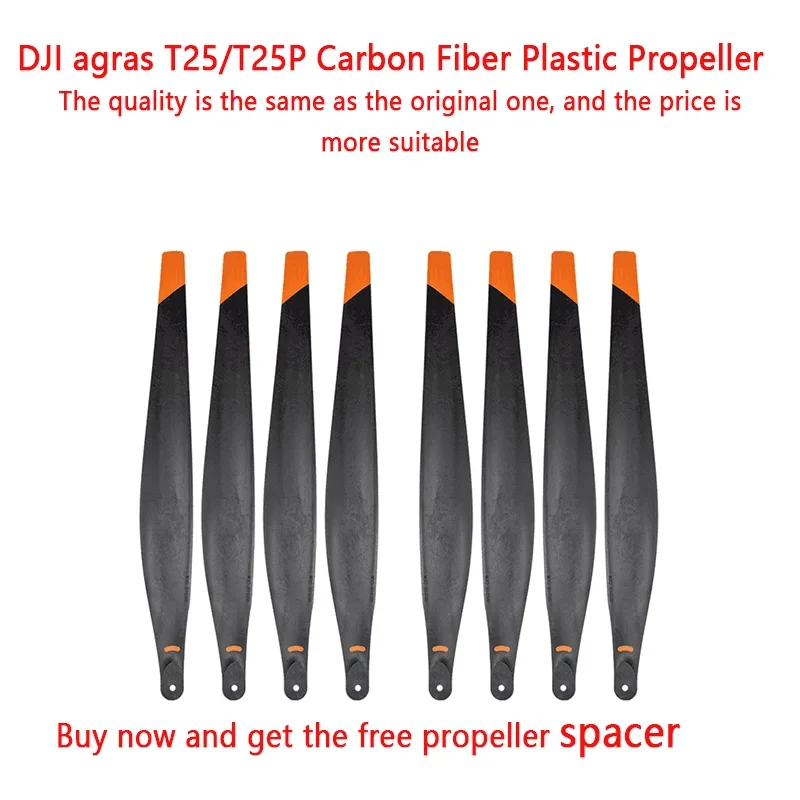 Copy DJI Agras T25/T25P 5018 Carbon Fiber Plastic Drone Propellers For agriculture Drone UAV Accessories Parts
Copy DJI Agras T25/T25P 5018 Carbon Fiber Plastic Drone Propellers For agriculture Drone UAV Accessories Parts