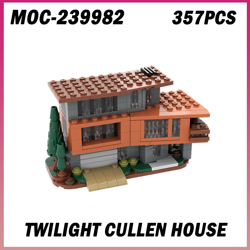 357PCS MOC-239982 Mini Twilight The Cullen House Movie Scene Street View Series Model Building Blocks Bricks Bricks Toys Gift
357PCS MOC-239982 Mini Twilight The Cullen House Movie Scene Street View Series Model Building Blocks Bricks Bricks Toys Gift