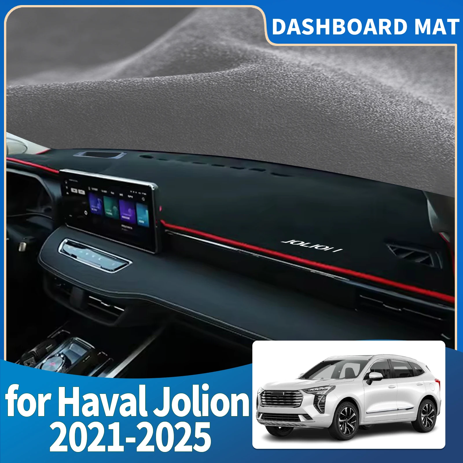 fit for Haval Jolion 2021 2022 2023 2024 2025 Car Dashmat Dashboard Cover Pad DashMat Sunshade Accessories Protective Carpet
fit for Haval Jolion 2021 2022 2023 2024 2025 Car Dashmat Dashboard Cover Pad DashMat Sunshade Accessories Protective Carpet