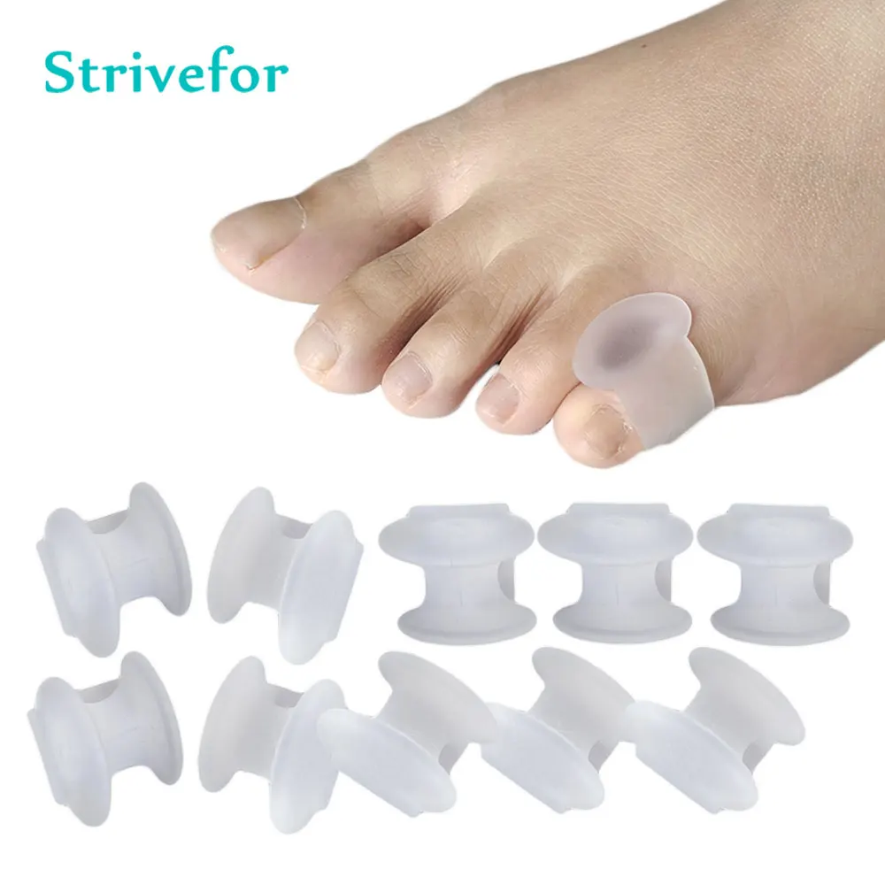 2-10pcs Transparent Pinky Toe Separator Foot Support Toe Spacers Bunion Hallux Valgus Thumb Correction Orthopedic Toe Spreader
2-10pcs Transparent Pinky Toe Separator Foot Support Toe Spacers Bunion Hallux Valgus Thumb Correction Orthopedic Toe Spreader