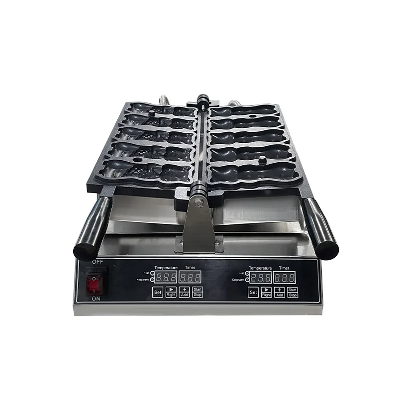 XL Custom New Five Grid Cat Fish Snack Machine Трансграничная 110 В США/Великобритании/ЕС Plug Коммерческая электрическая вафельница для повара для магазина
XL Custom New Five Grid Cat Fish Snack Machine Трансграничная 110 В США/Великобритании/ЕС Plug Коммерческая электрическая вафельница для повара для магазина