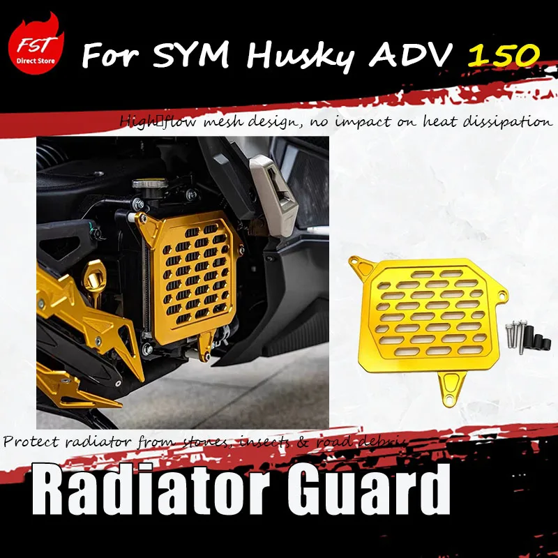 For SYM Husky ADV 150 special modification accessories - water tank protection cover, water tank mesh, water tank guard cover
For SYM Husky ADV 150 special modification accessories - water tank protection cover, water tank mesh, water tank guard cover