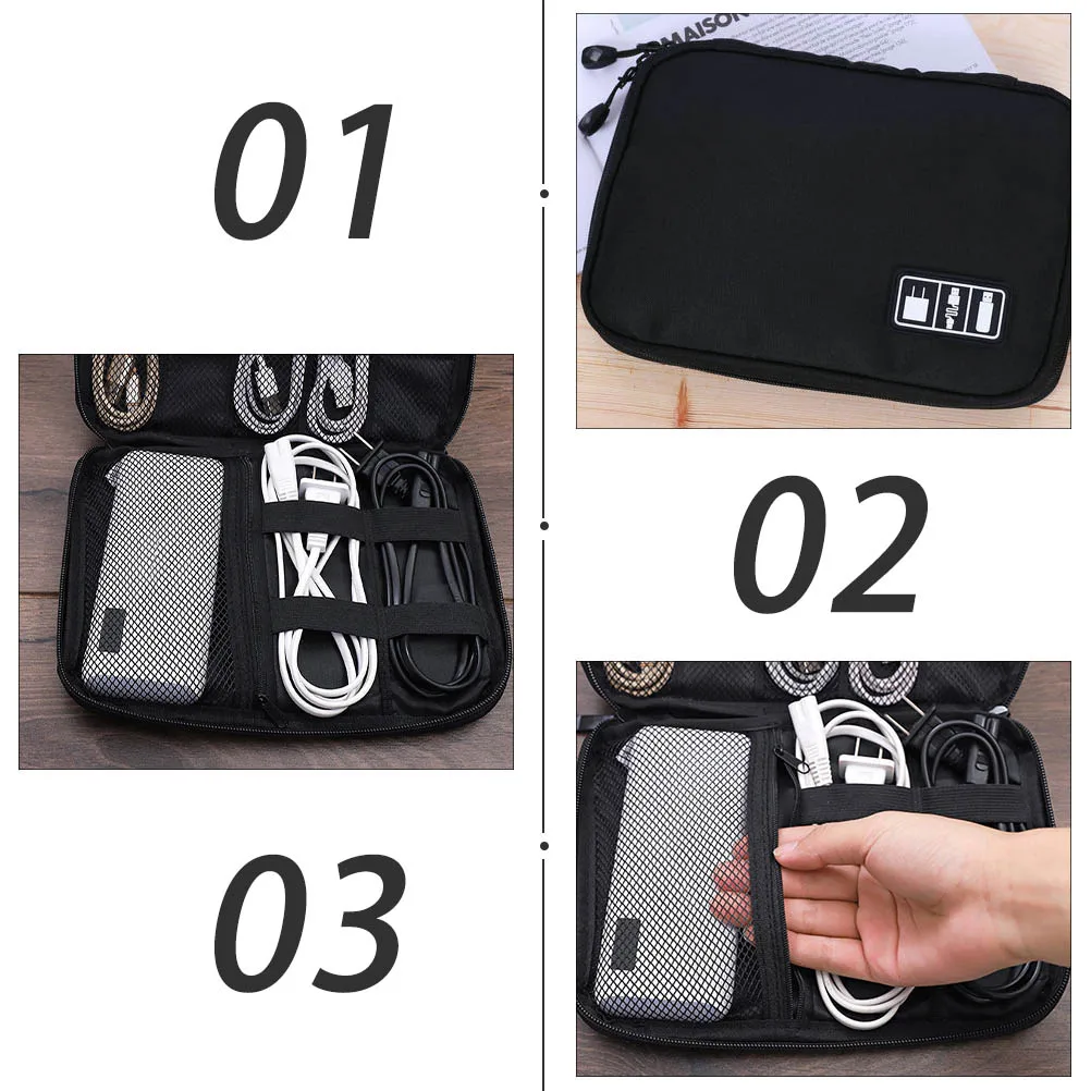 Digital Storage Bag 300D Waterproof Oxford Cloth Cable Organizer Multifunctional Travel Gadget Pouch Durable Long Life Hemming
Digital Storage Bag 300D Waterproof Oxford Cloth Cable Organizer Multifunctional Travel Gadget Pouch Durable Long Life Hemming