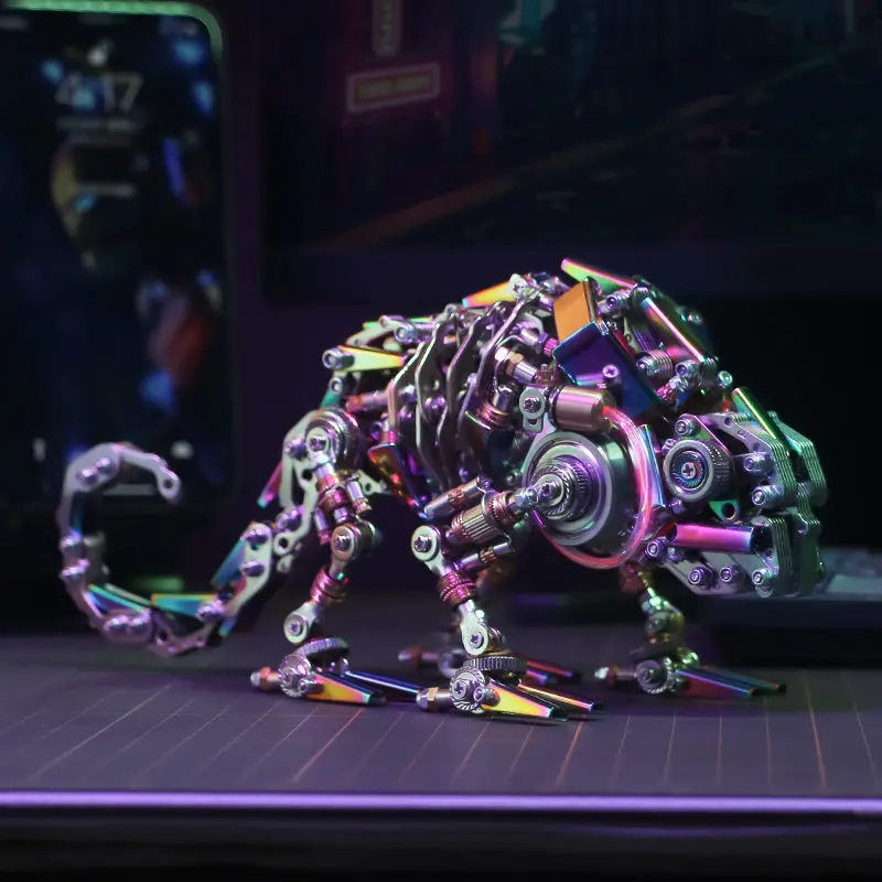 In Stock Mecha Nation Chameleon High Difficulty Metal Mechanical Assembly Model Action Figure Toy Collection Gift
In Stock Mecha Nation Chameleon High Difficulty Metal Mechanical Assembly Model Action Figure Toy Collection Gift