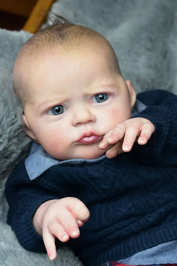 NPK 19'' Unfinished Doll Parts Reborn Doll Kit Heron with Hand Painted Hair Lifelike DIY Handmade Baby
NPK 19'' Unfinished Doll Parts Reborn Doll Kit Heron with Hand Painted Hair Lifelike DIY Handmade Baby