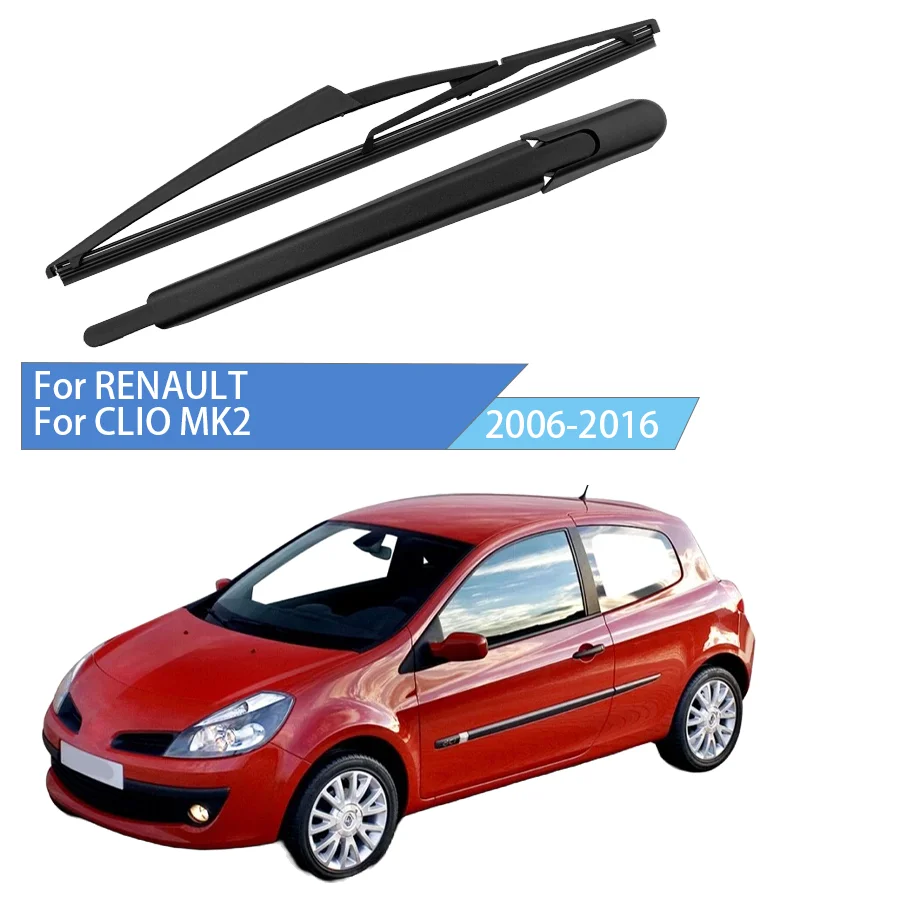Rear Window Windshield For RENAULT CLIO MK2 7701045207 2006-2016 Rear Wiper Blade Arm Set
Rear Window Windshield For RENAULT CLIO MK2 7701045207 2006-2016 Rear Wiper Blade Arm Set