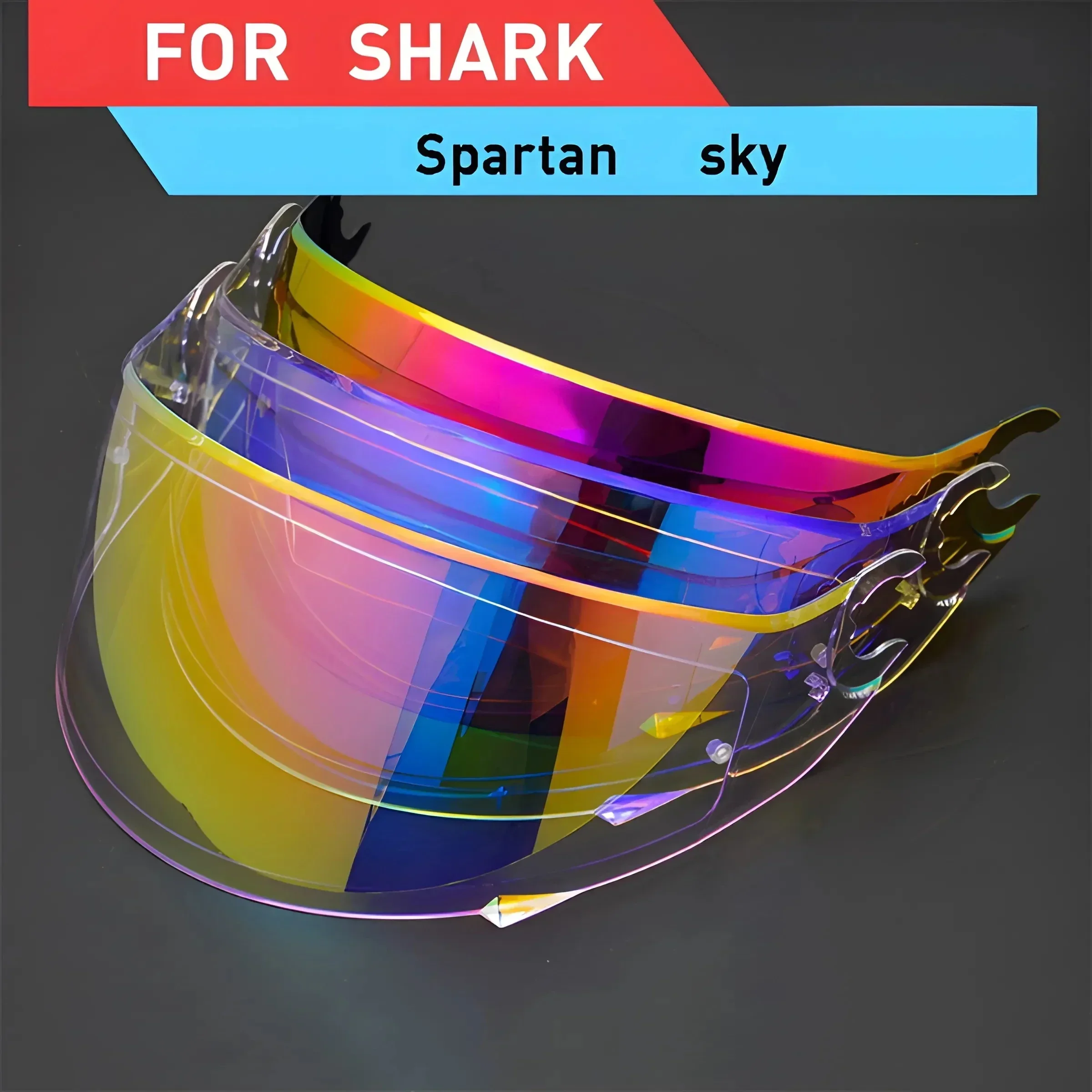 For SHARK D Skwal D-Skwal 2 Spartan Helmet Visor Full Face Replacement Helmet Lens Visor Accessories Capacete Windshield
For SHARK D Skwal D-Skwal 2 Spartan Helmet Visor Full Face Replacement Helmet Lens Visor Accessories Capacete Windshield