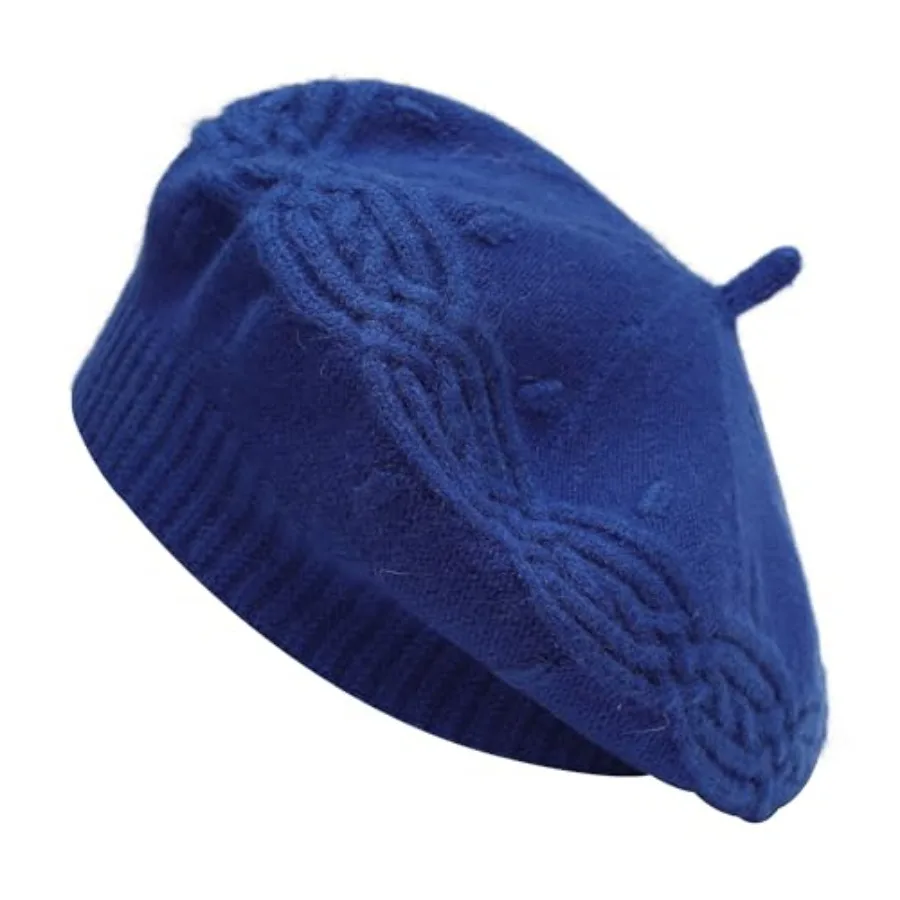 ZLYC French Beret hat, Reversible Knit Warm Beret Cap for Womens Girls
ZLYC French Beret hat, Reversible Knit Warm Beret Cap for Womens Girls